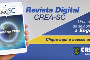 Revista digital do CREA-SC completa dois anos