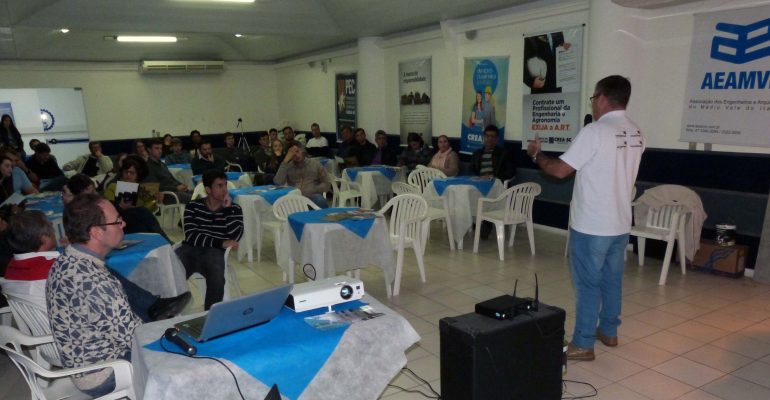 Palestra técnica apresentou novidades em revestimentos para construções