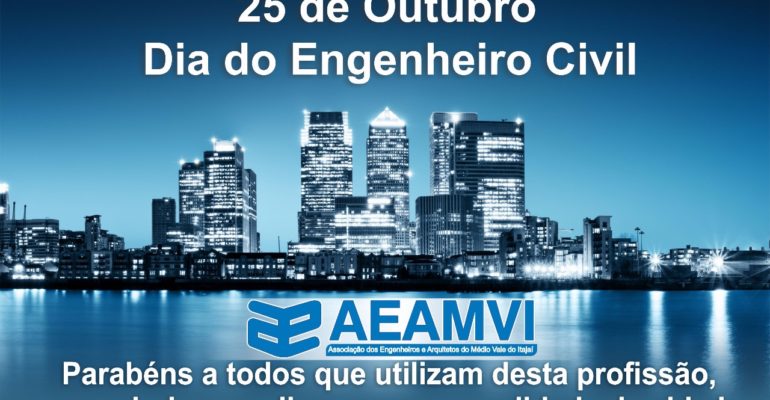 Parabéns aos Engenheiros Civis!