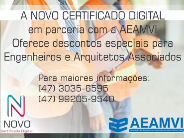 Parceria AEAMVI: faça seu Certificado Digital com desconto especial!