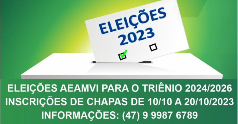 Eleições para nova diretoria 2023 – AEAMVI