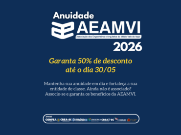 Mantenha a anuidade e fortaleça a AEAMVI