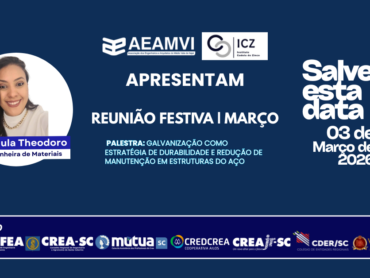 Galvanização como estratégia de durabilidade e redução de manutenção em estruturas de aço é tema da reunião festiva de março