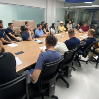 Diretoria da AEAMVI participa de reunião da Inspetoria do CREA-SC