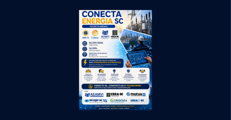 Edição do Conecta energia SC em Blumenau