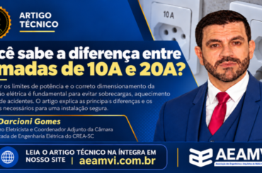 Tomadas de 10A e 20A: diferenças, limites de potência e segurança das instalações elétricas